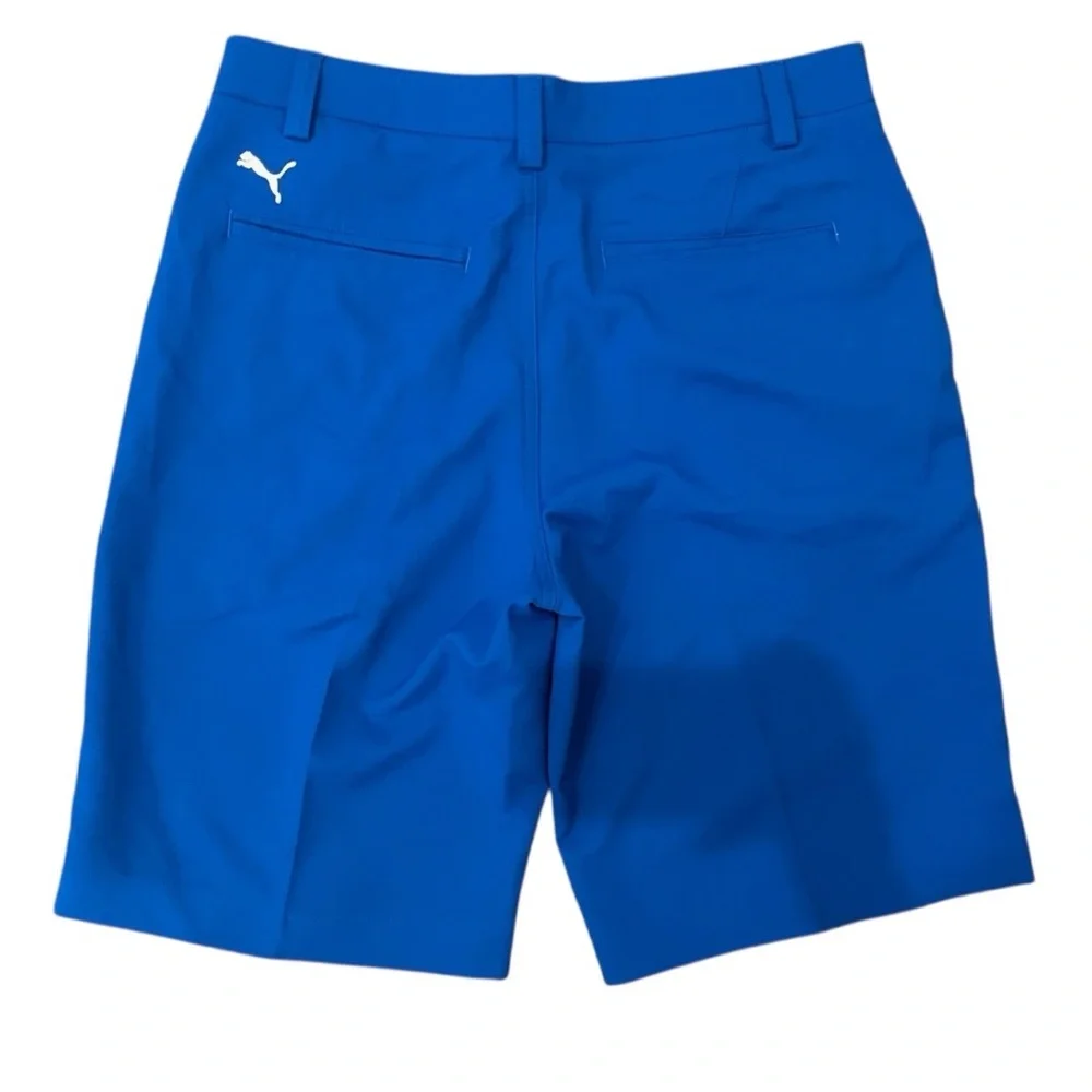 Puma Blue Golf Essential Pounce Shorts Size 32 - Picture 2 of 5